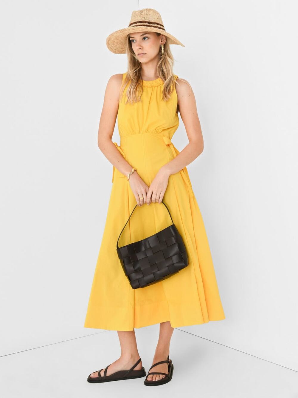 Hunter Bell Women's Yellow Maxi Quinn Dress Size 6 $445